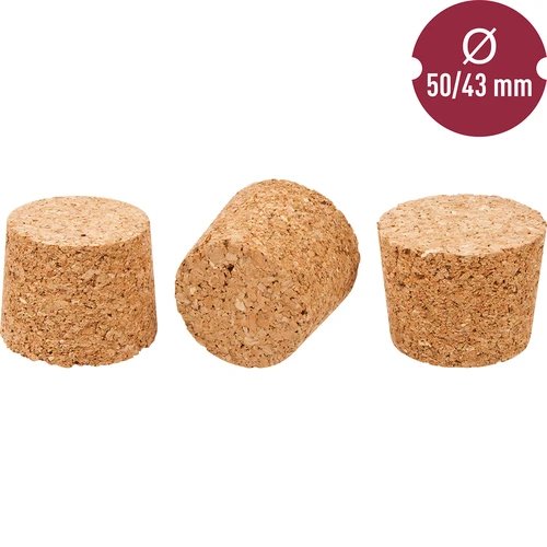 Kamštinis kamštis 50/43 mm - 2