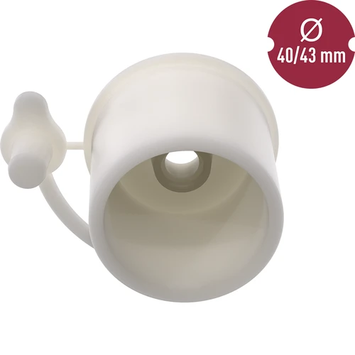 Kamštis demižonui fi 40/43 mm su dangteliu - 3