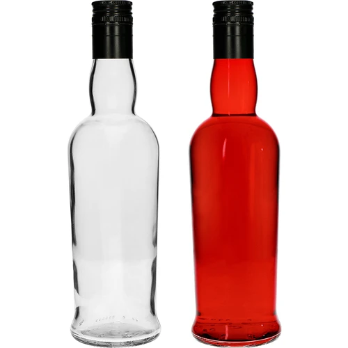 Kapitono butelis 500 ml su užsukamu kamšteliu -6 vnt - 4