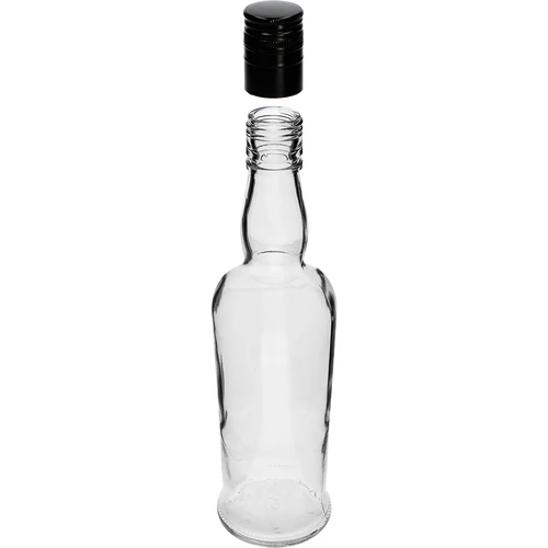 Kapitono tipo butelis 500 ml su užsukamu kamšteliu, 1 vnt. - 2