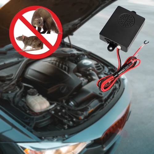 Kiaunių ir graužikų atbaidytuvas automobiliui (ultragarsinis) - 4
