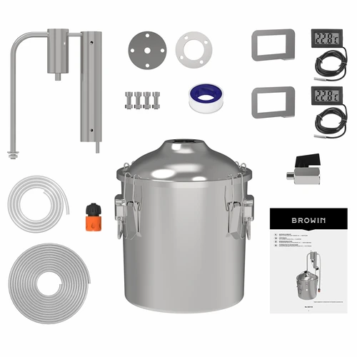 Klasikinis distiliatorius „Convex“ 18 L – 1 atskyrimo indas - 3