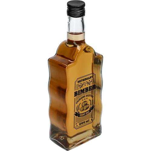 Klasztorna 500 ml butelis su užsukamu kamšteliu, užrašas „Bimber“, 1 vnt. - 2