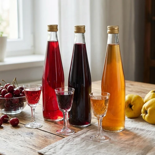 Klubowa butelis 500 ml su auksiniu užsukamu dangteliu, rinkinys 6 vnt. - 8
