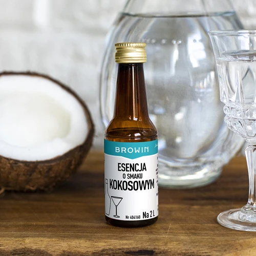 Kokosų skonio esencija 2 L alkoholiui - 40 ml - 9