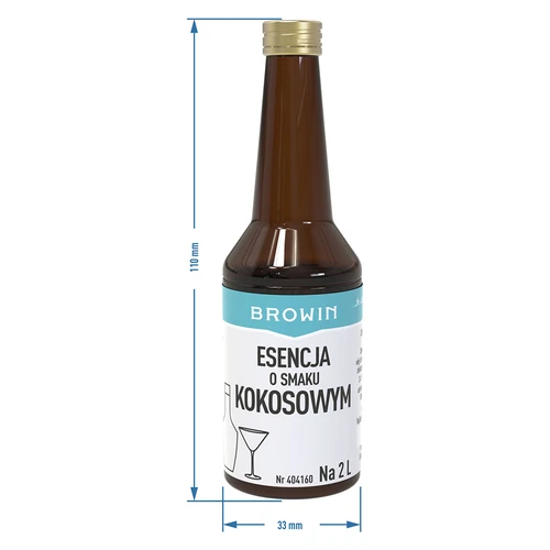 Kokosų skonio esencija 2 L alkoholiui - 40 ml - 7