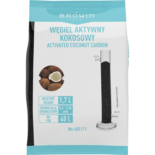 Kokoso kevalo aktyvuota anglis 0,86 kg