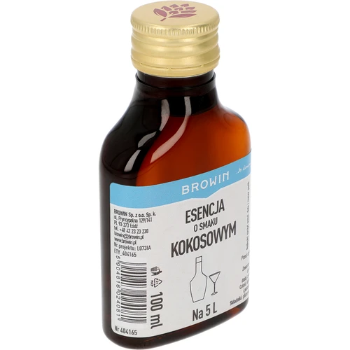 Kokoso skonio esencija, skirta 5 L - 100 ml - 2