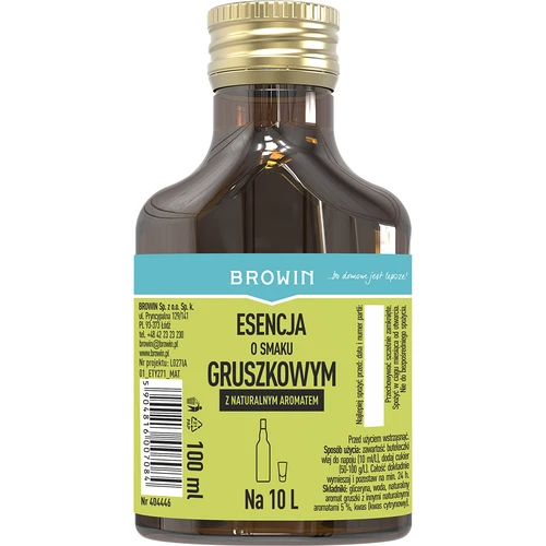 Kriaušių skonio esencija – kriaušiniam likeriui, 100 ml