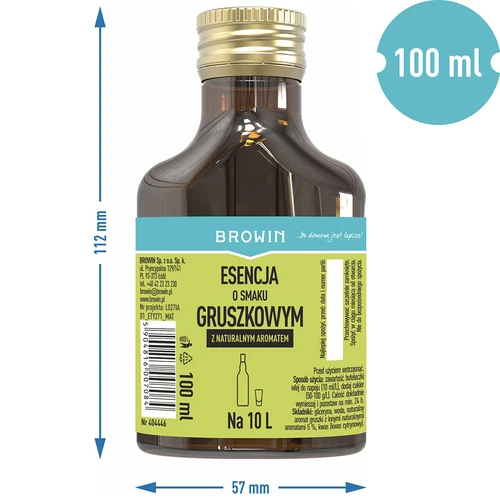 Kriaušių skonio esencija – kriaušiniam likeriui, 100 ml - 5