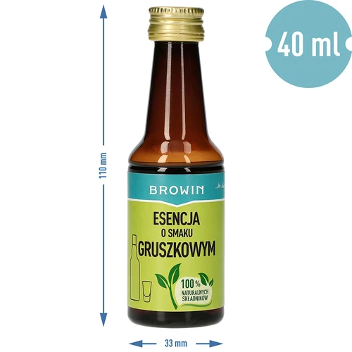 Kriaušių skonio esencija – kriaušinis likeris, koncentratas 40 ml - 6