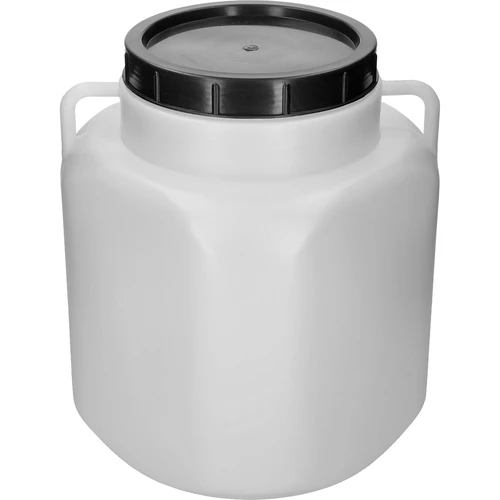 Kvadratinė 40 l talpos statinė, balta, su rankenomis, Sterk