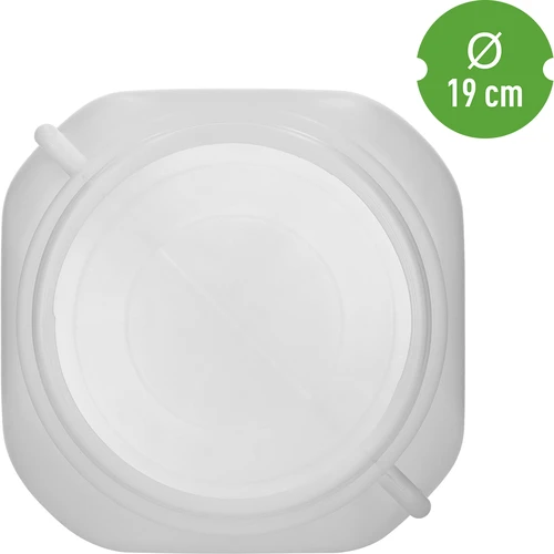 Kvadratinė statinė, 20 l, balta, su rankenomis, Sterk - 5
