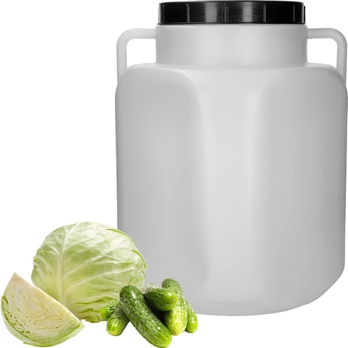 Kvadratinė statinė 50 L, balta, su rankenomis 50 L - 3