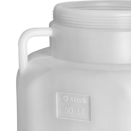 Kvadratinė statinė 50 L, balta, su rankenomis 50 L - 8