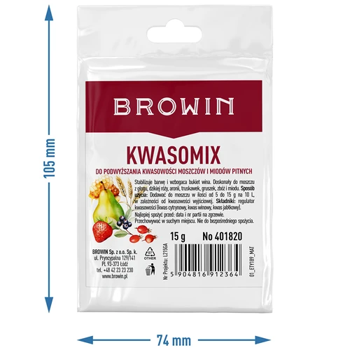 Kwasomix - rūgštumo reguliatorius - 4