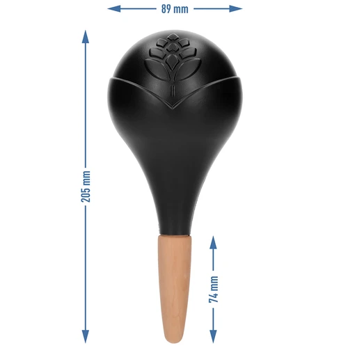 Laistymo burbulas augalams, juodas matinis su keraminiu antgaliu, 400 ml - 6
