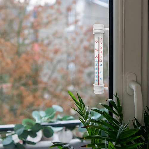 Lauko termometras (nuo -50°C iki +50°C) 23 cm, mišrus asortimentas, lenkiška gamyba - 6
