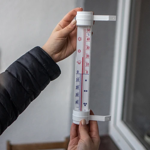 Lauko termometras (nuo -50°C iki +50°C) 23 cm, mišrus asortimentas, lenkiška gamyba - 3