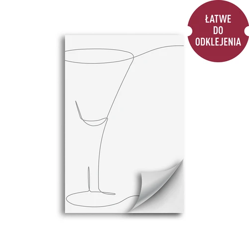 Lipnios etiketės 60 x 90 mm buteliams, užpiltinei, alkoholiui, degtinei - 20 vnt. - 2
