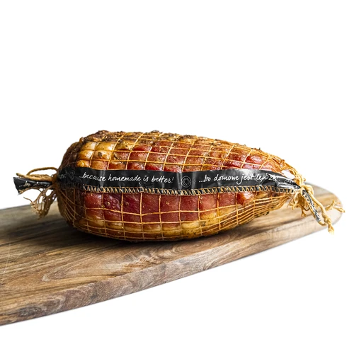 Mėsos gaminiams skirtas tinklelis su etikete, 15 cm x 4 m, atsparus karščiui iki 125°C - 5
