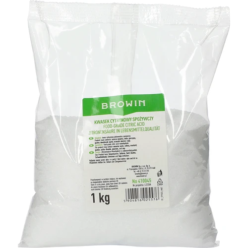 Maistinės paskirties citrinų rūgštis, 1 kg