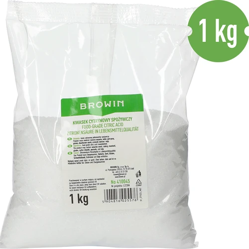 Maistinės paskirties citrinų rūgštis, 1 kg - 2