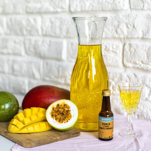 Mango ir marakujos skonio esencija skirta 2 l - 40 ml - 8