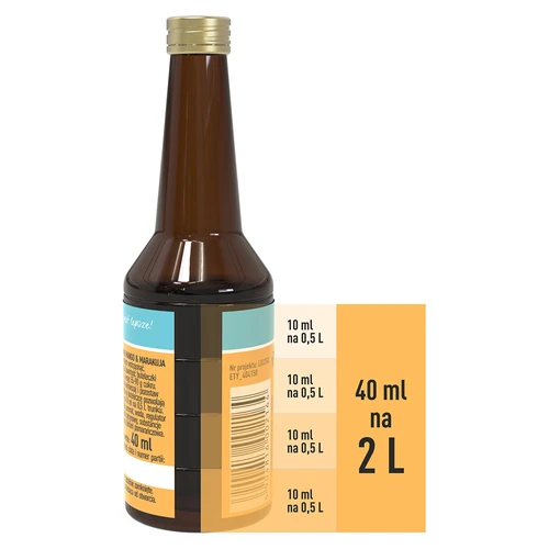 Mango ir marakujos skonio esencija skirta 2 l - 40 ml - 4