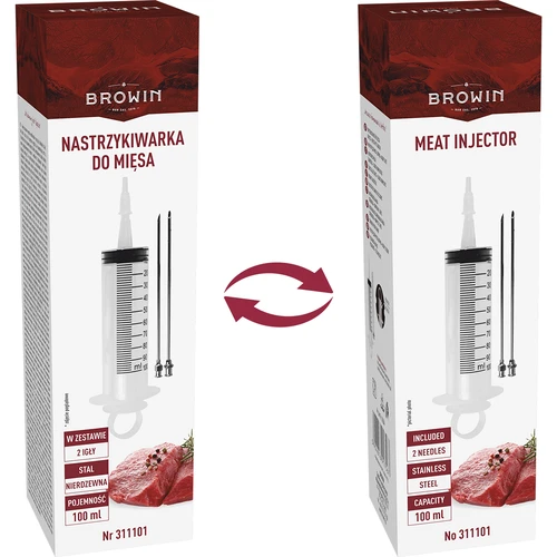 Marinavimo švirkštas 100 ml + 2 adatos - 11