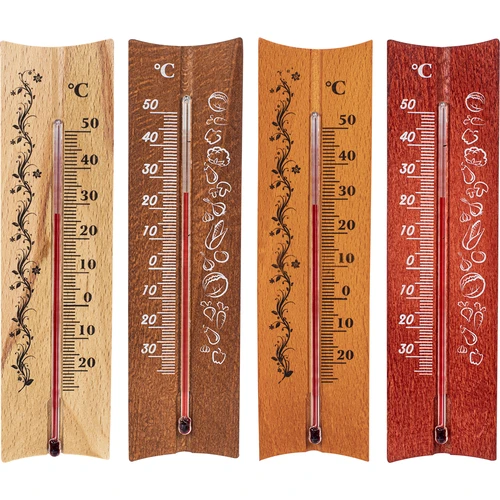 Medinis kambario termometras (-20 iki +50 °C), 15 cm, mišrus asortimentas - 2