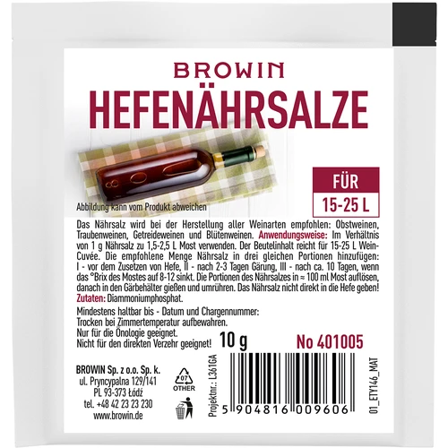 Mielių maistinė druska 10 g
