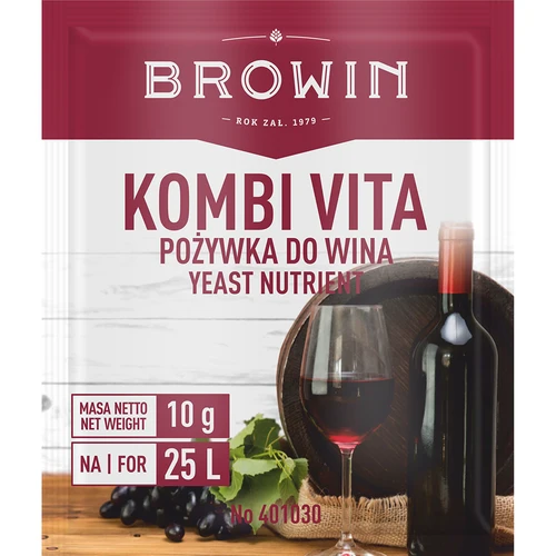 Mielių maistinė druska vynui Kombi Vita - 10g