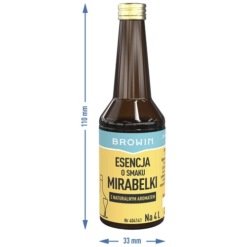 Mirabelės skonio esencija 40 ml - 6