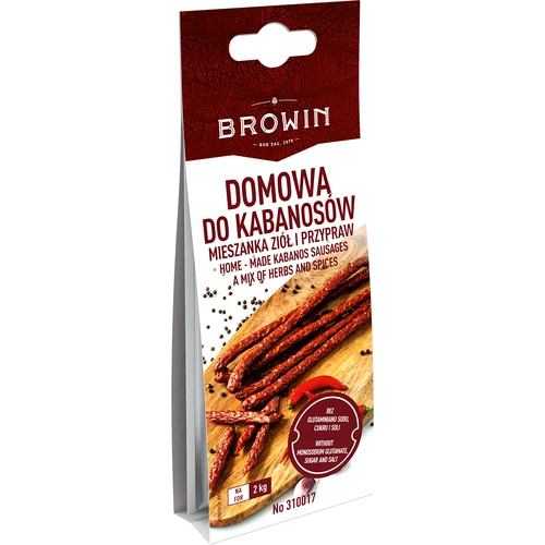 Naminė kabanosams – žolelių ir prieskonių mišinys, 30 g - 3