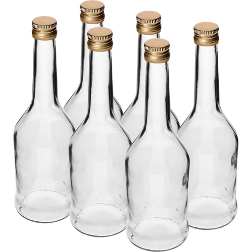 Napoleon butelis 500 ml su fi28 užsukamu kamšteliu, 6 vnt
