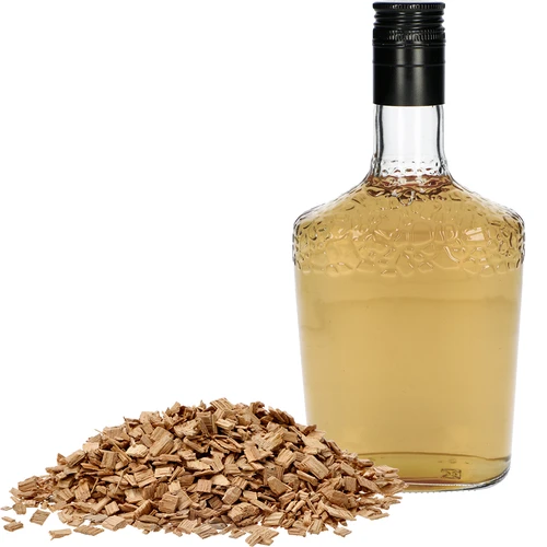Natūralios ąžuolo drožlės alkoholinių gėrimų aromatizavimui (viskiui, baltajam vynui), 50 g - 4