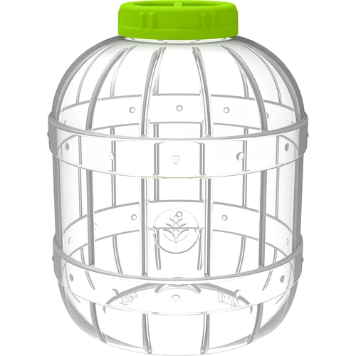 Nedūžtantis, daugiafunkcis stiklainis, 10 l
