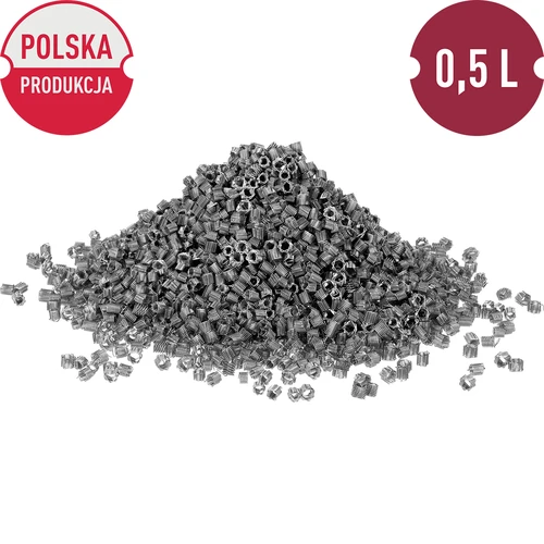 Nerūdijančios prizminės spyruoklės - 0,5 l - 2