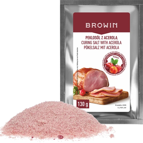 Nitritinė druska su acerolos ekstraktu, 130 g - 5