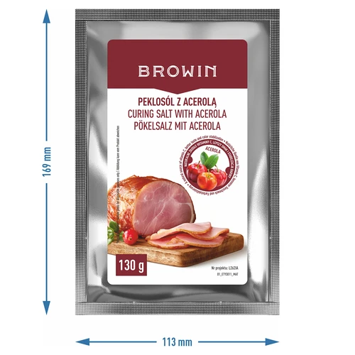 Nitritinė druska su acerolos ekstraktu, 130 g - 4