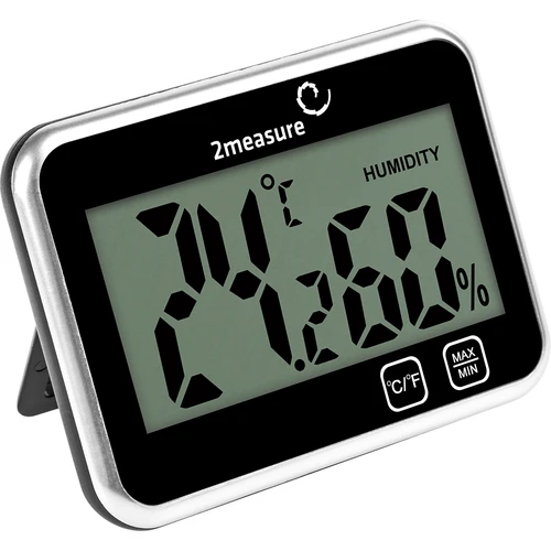 Orų stotelė – elektroninė, belaidė, juoda