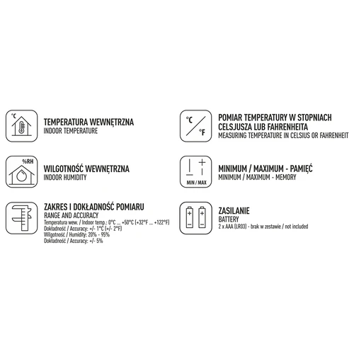 Orų stotelė – elektroninė, belaidė, juoda - 6