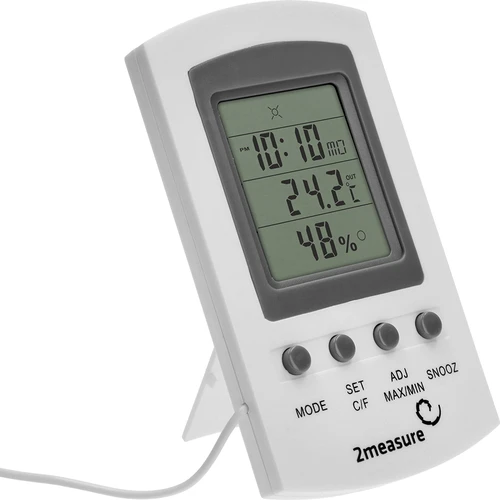Orų stotis – elektroninė, su zondu, balta - 2