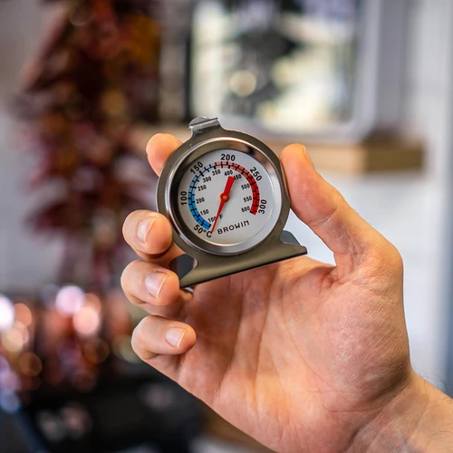 Orkaitės termometras (nuo 50°C iki +300°C) Ø6,1cm - 4