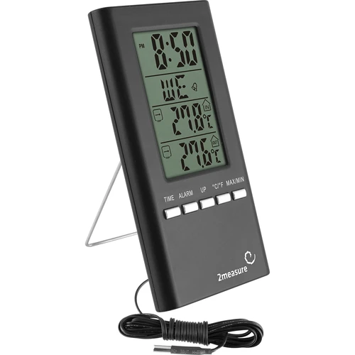 Oro stotis – elektroninė, su zondu, juoda