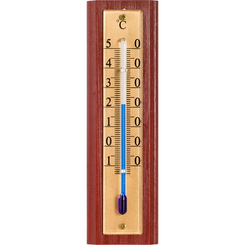 Patalpų termometras su auksine skale (-10 °C iki +50 °C) 12 cm