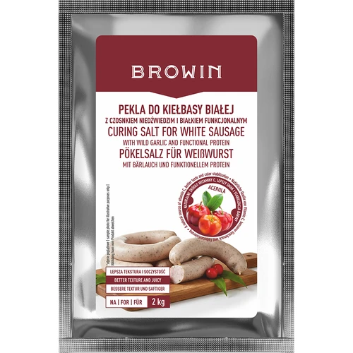 Pekla baltajai dešrai, su funkciniu baltymu ir acerola, 66g