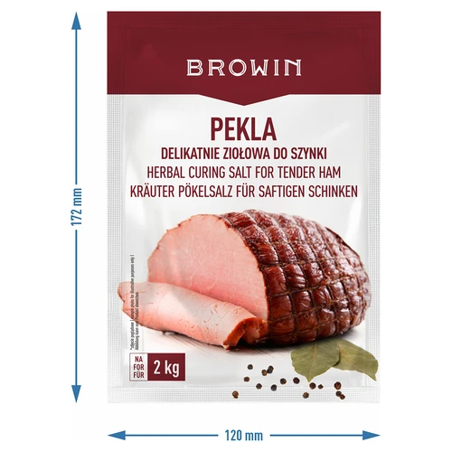 Pekla, švelnaus žolelių skonio, kumpiui, 75 g - 5