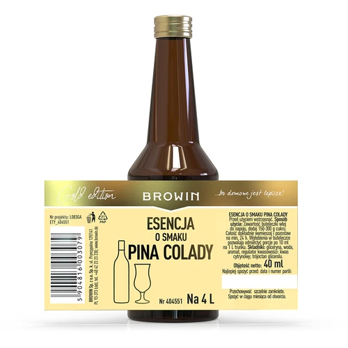 Pina Colada skonio esencija, skirta 4 l – 40 ml - 7